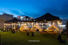 船橋東武青空バーベキューの庭写真